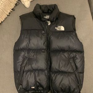 The North Face Black Puffer Vest